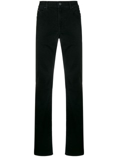 Karl Lagerfeld бархатные джинсы с эффектом потертости