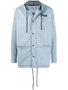 Fila hooded denim jacket