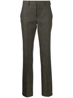 Pt01 checked tailored trousers