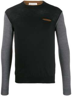 Manuel Ritz colour block jumper