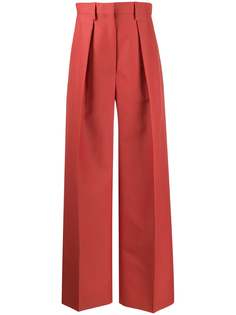 Jacquemus pleated details palazzo trousers