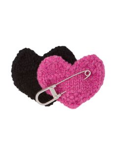 Prada safety pin heart