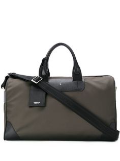 Montblanc contrast-trimmed holdall