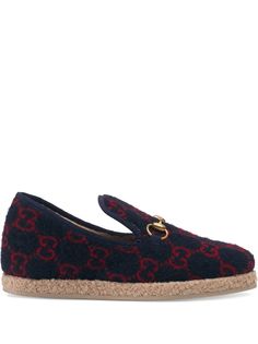 Gucci GG wool loafers