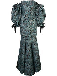 Zac Zac Posen floral print gown