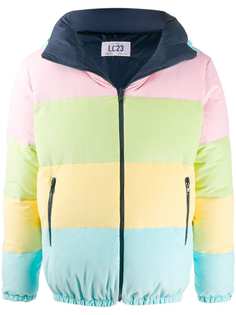 LC23 colour-block padded jacket