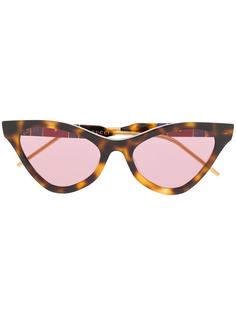 Gucci Eyewear tortoiseshell cat eye frame sunglasses