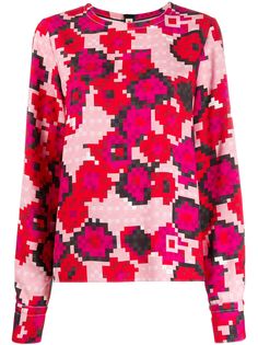 Marni Pixel pint blouse