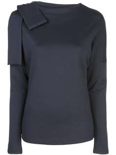 Victoria Victoria Beckham bow shoulder top
