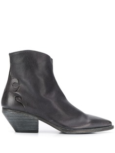 Officine Creative embossed detail ankle boots