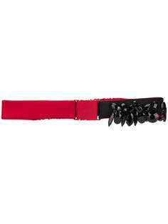 Nº21 embellished elasticated waist belt