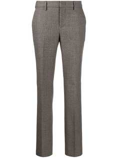 Pt01 Glen checked tailored trousers