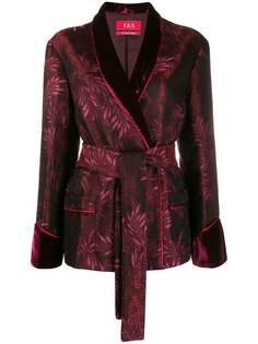 F.R.S For Restless Sleepers jacquard pattern blazer