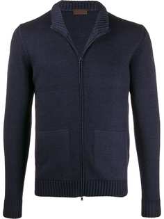Altea zipped knit cardigan