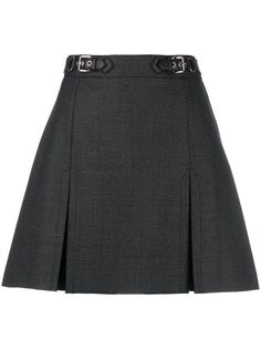 Miu Miu belted mini skirt