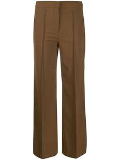 Dorothee Schumacher mid-rise flared trousers