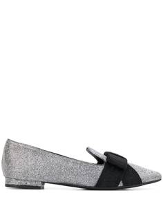 Michael Michael Kors bow-detail ballerinas