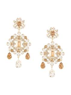 Dolce & Gabbana crystal-embellished earrings
