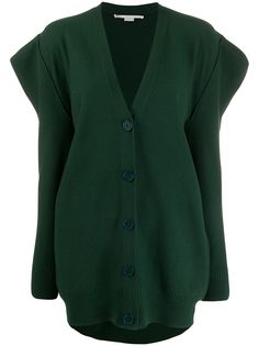 Stella McCartney structured shoulder cardigan