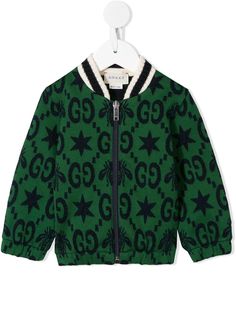 Gucci Kids logo knit sweatshirt