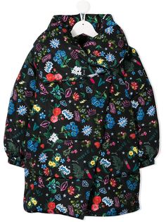 Monnalisa printed puffer jacket