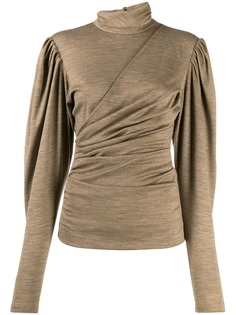 Isabel Marant ruched turtle neck sweater