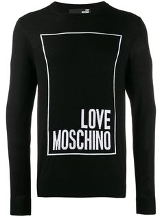 Love Moschino пуловер с логотипом