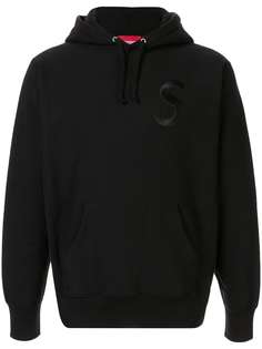 Supreme худи с вышивкой