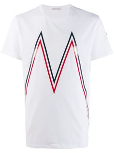 Moncler футболка с логотипом