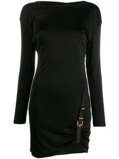 Versace платье с пряжкой