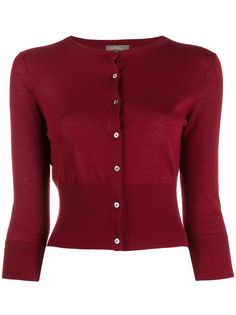 N.Peal укороченный кашемировый кардиган