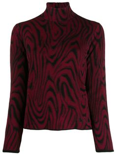 Kenzo джемпер Moire Tiger