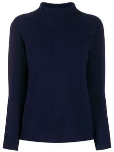 Zanone fitted will-neck jumper