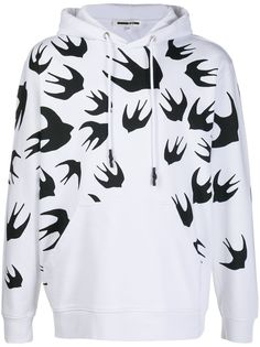 McQ Alexander McQueen худи с принтом Swallow