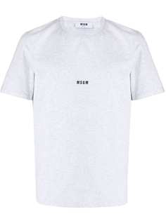 MSGM футболка с логотипом