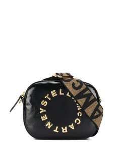 Stella McCartney поясная сумка с металлическим логотипом