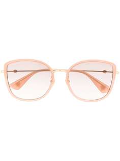 Gucci Eyewear солнцезащитные очки в круглой оправе