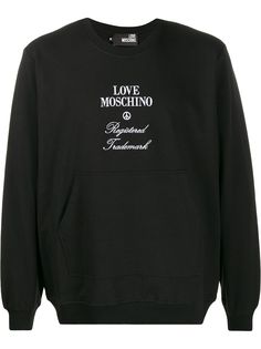 Love Moschino толстовка с логотипом