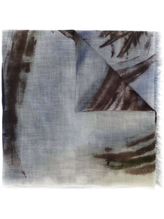 Faliero Sarti шарф с абстрактным узором