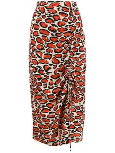 Essentiel Antwerp юбка-карандаш с леопардовым принтом