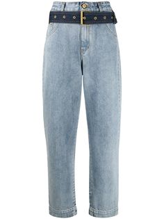 Essentiel Antwerp джинсы с завышенной талией и поясом