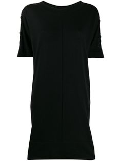 Blumarine трикотажное платье с кристаллами