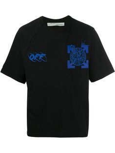Off-White футболка с логотипом