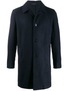 Altea checked single breasted coat
