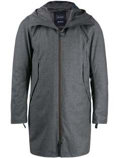 Herno hooded zip-up padded coat