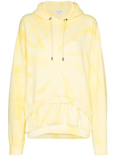 Collina Strada double hem tie-dyed hoodie