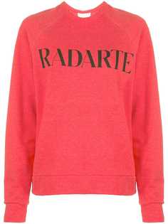 Rodarte printed logo sweater