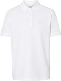 Burberry monogram motif polo shirt