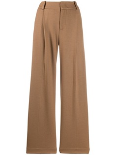 Vince wide-leg knit trousers