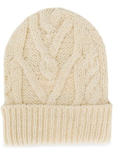 Thom Browne cable knit beanie